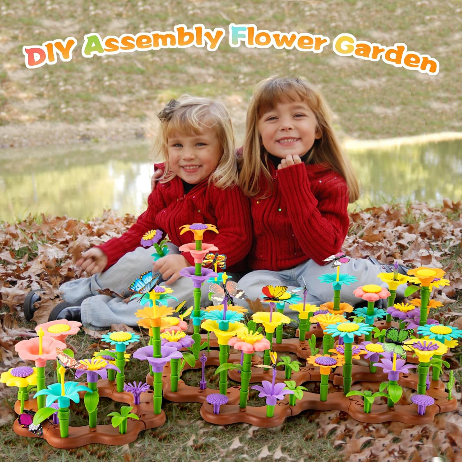 Juego de Construcción Jardín de Flores