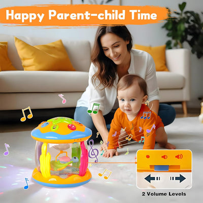 Fidtoy Ocean Light Toy pour bébés – Jouet sensoriel musical interactif pour nourrissons et tout-petits