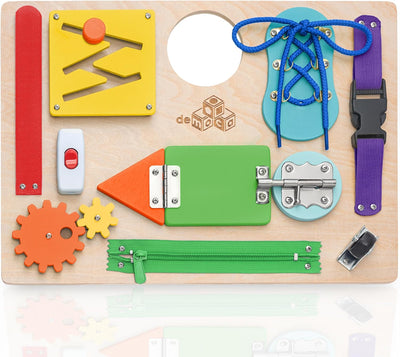 Tableau d'activités Montessori Fidtoy pour tout-petits