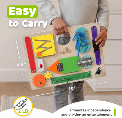 Tableau d'activités Montessori Fidtoy pour tout-petits