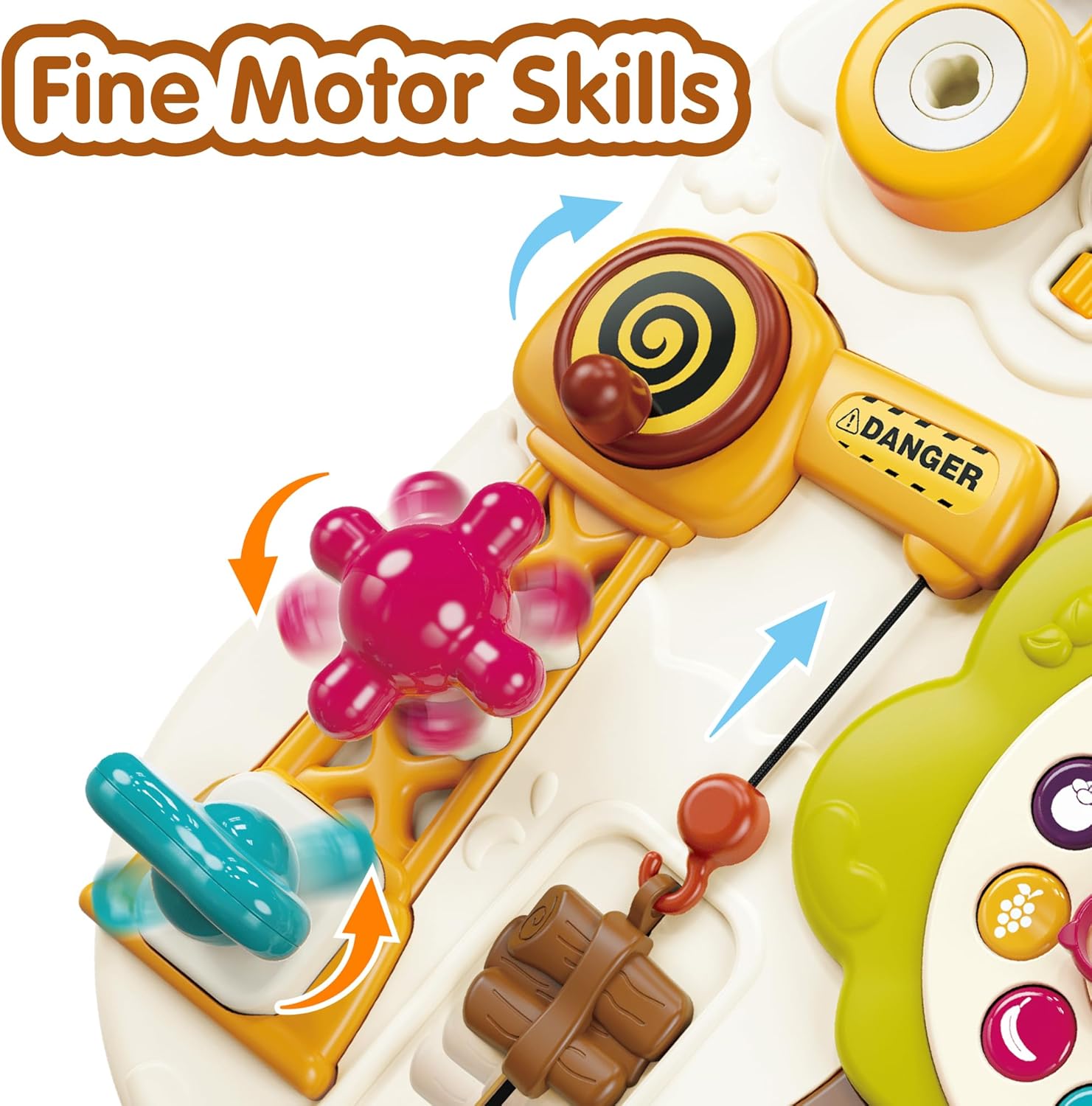 Fidtoy Baby Busy Board Interrupteur Musical Jouet Montessori