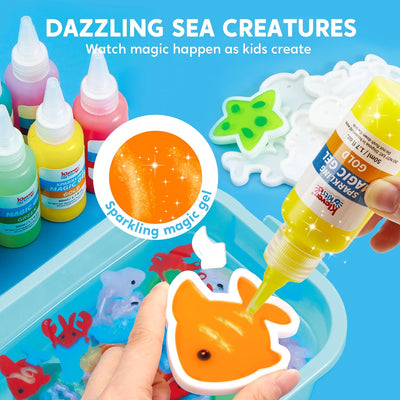 Paysage aquatique magique - Kit de moulage en gel d'eau DIY ELF - 693