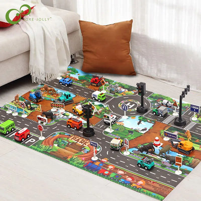 Car adventure™ - Toverstad Tapis de jeu