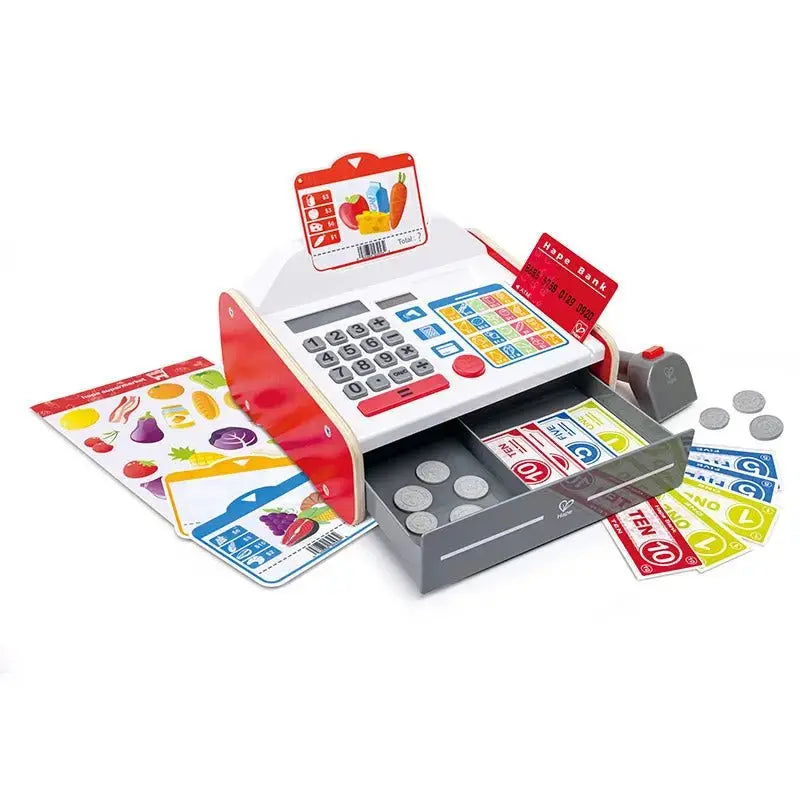 Fidtoy Kids Cash Register Playset with Light and Sound Effects