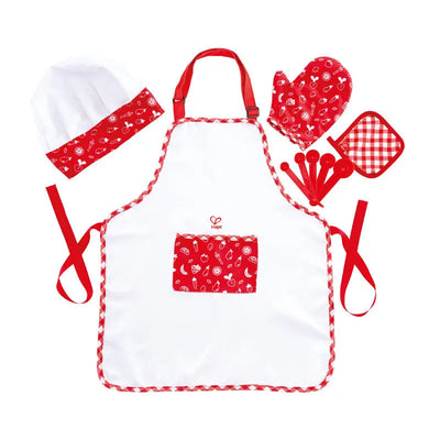 Fidtoy Kids Chef Costume Set - Traje de Chef para Niños con Accesorios para Juego de Rol