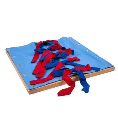 Gran juego de 4 bastidores de vestir Montessori