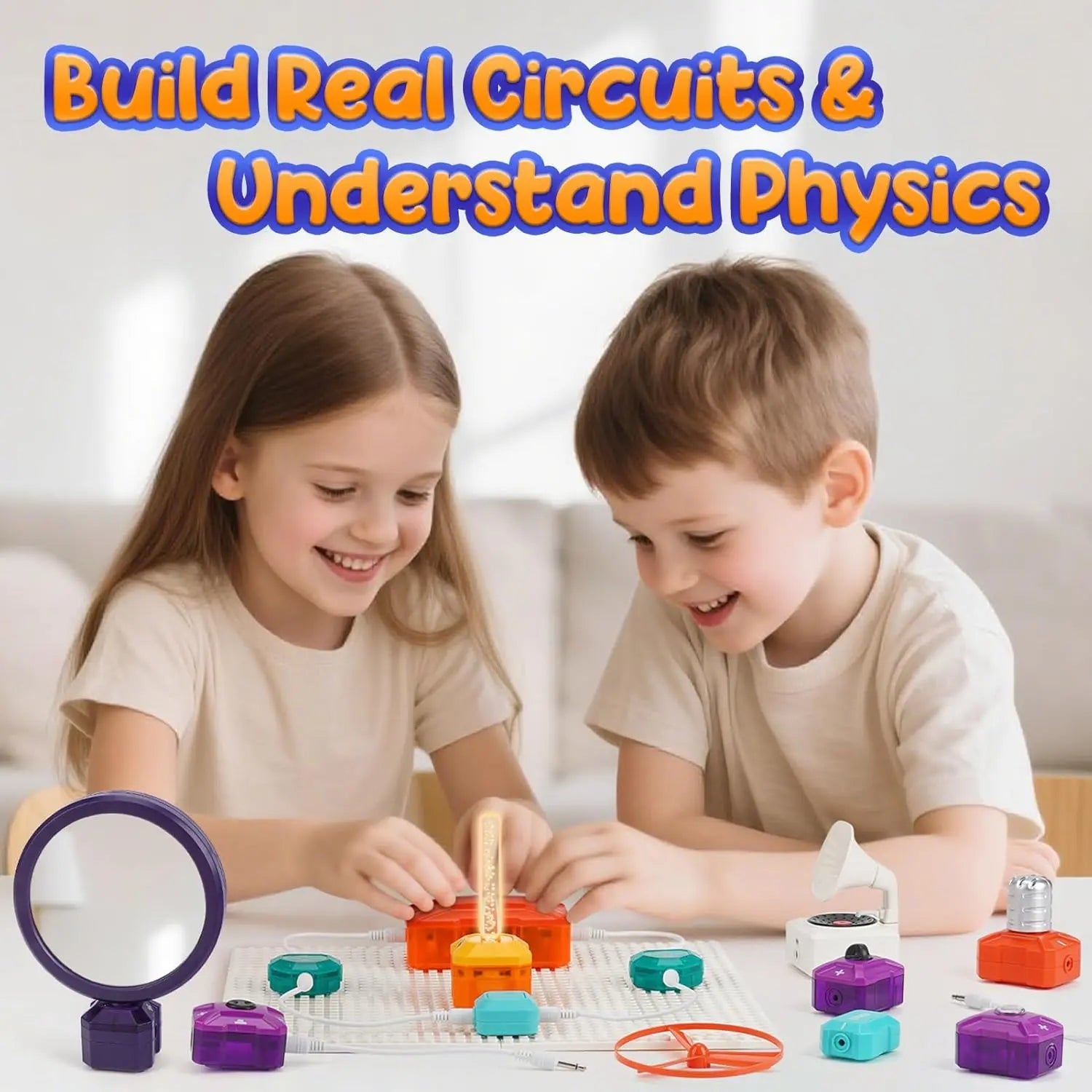 Electric Circuit STEM Kit with 215+ Experiments for Kids