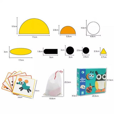 Blocs Geoanimo - Jouets de motricité fine