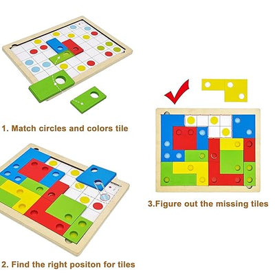 Jeu de blocs géométriques