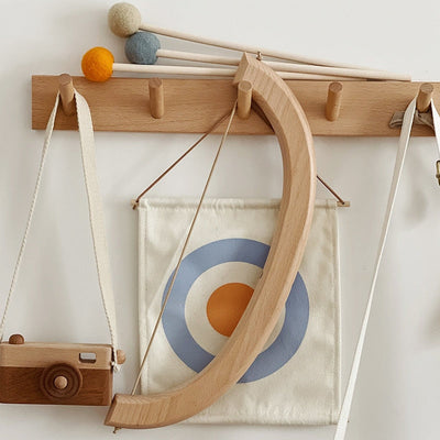 Ensemble jouet d'arc et de flèches en bois