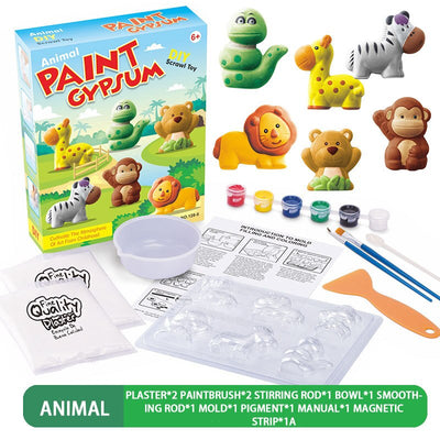 Peinture Bricolage pour Enfants en Plâtre