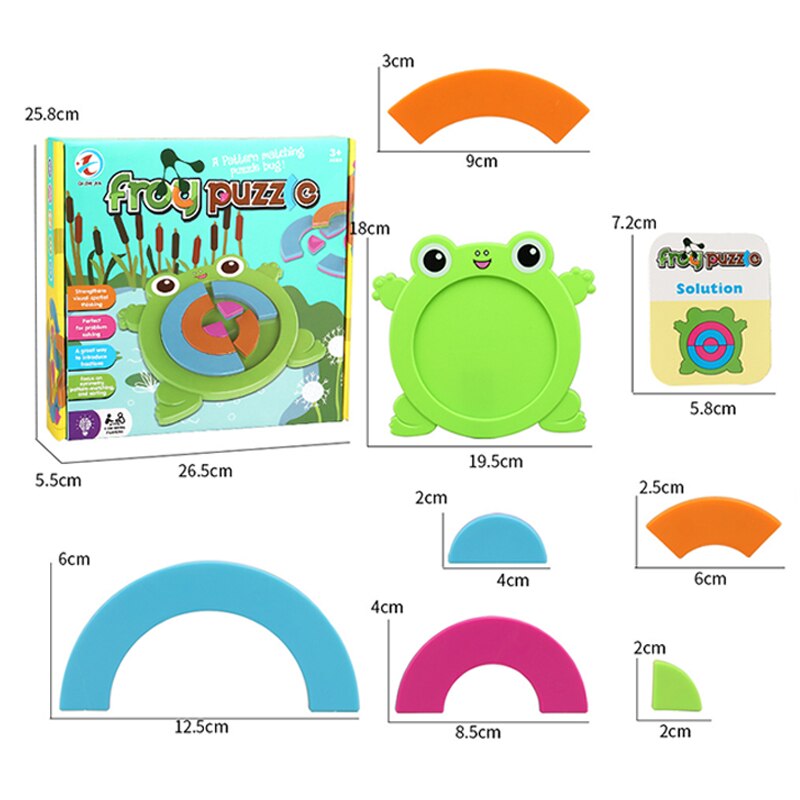 Jouet Puzzle Grenouille Montessori