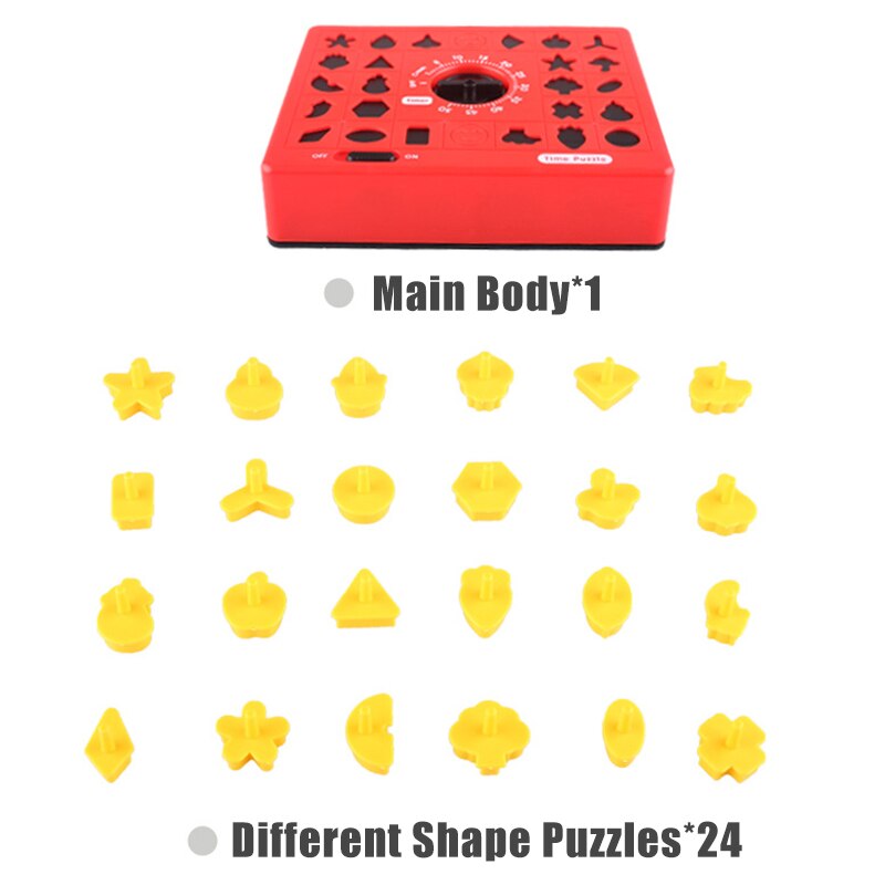 Kids Logical Time Matching Puzzle Toy