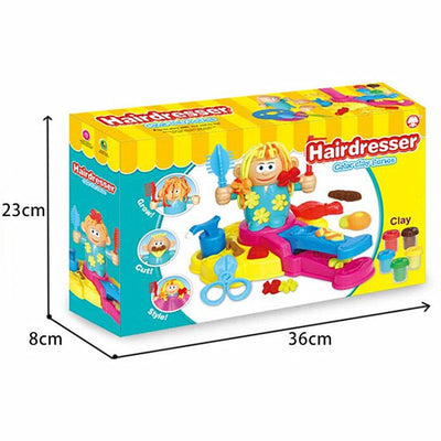 Clay Hairdresser Set™ - Aventura en el Salón de Belleza - Set de plastilina de peluquero