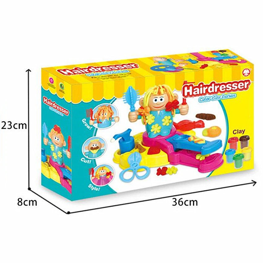 Clay Hairdresser Set™ - Aventura en el Salón de Belleza - Set de plastilina de peluquero