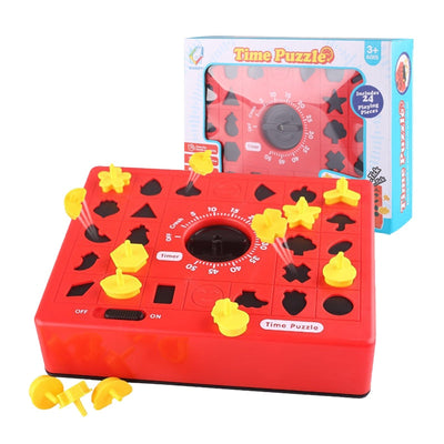 Kids Logical Time Matching Puzzle Toy