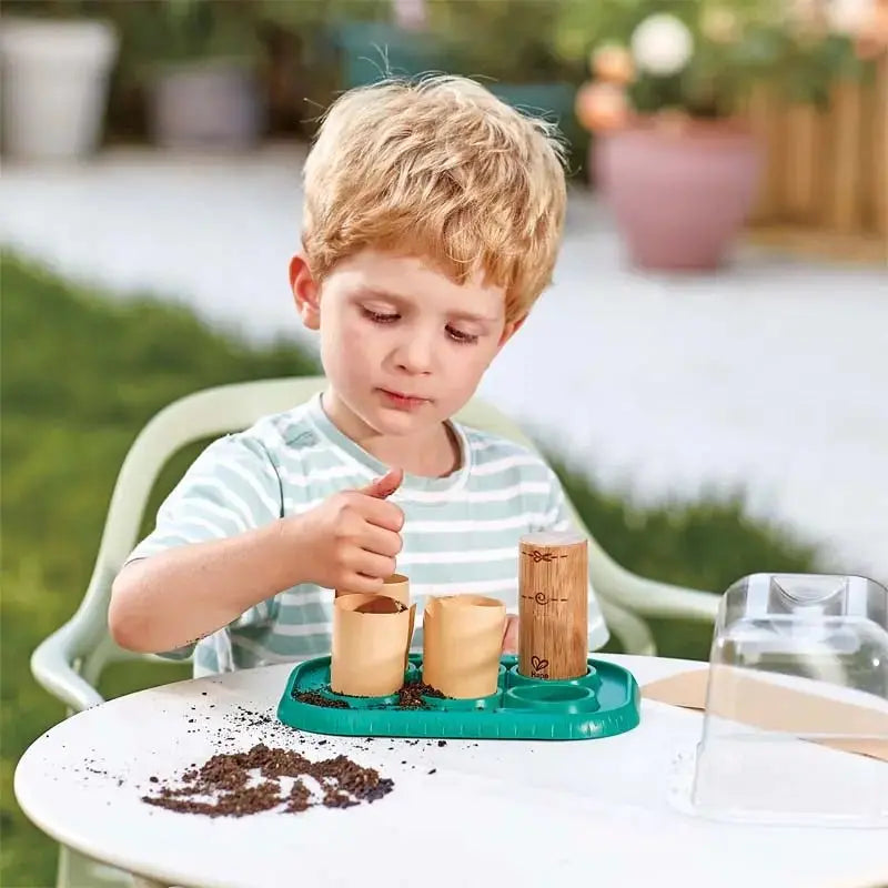 Fidtoy Kids DIY Greenhouse Plant Growing Science Kit