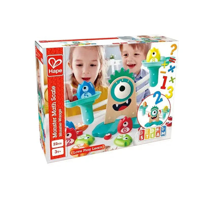 Jouet Fidtoy Monster Math Balance Scale pour enfants Jeu de comptage