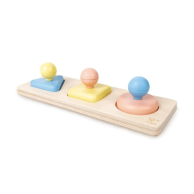 Jouet Fidtoy Montessori Puzzle Miroir Formes pour Bébés 10M+