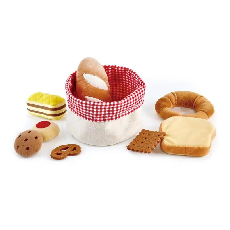 Fidtoy - Cesta de Juguetes para Panadería de Simulación, Juguetes de Comida Blanda para Niños Pequeños