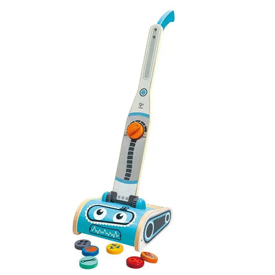 Fidtoy Aspiradora de juguete para juegos de imitación, juego de rol de limpieza para niños