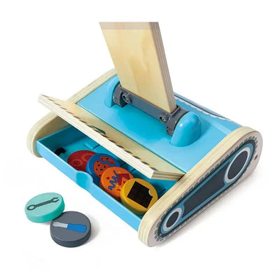 Fidtoy Aspiradora de juguete para juegos de imitación, juego de rol de limpieza para niños