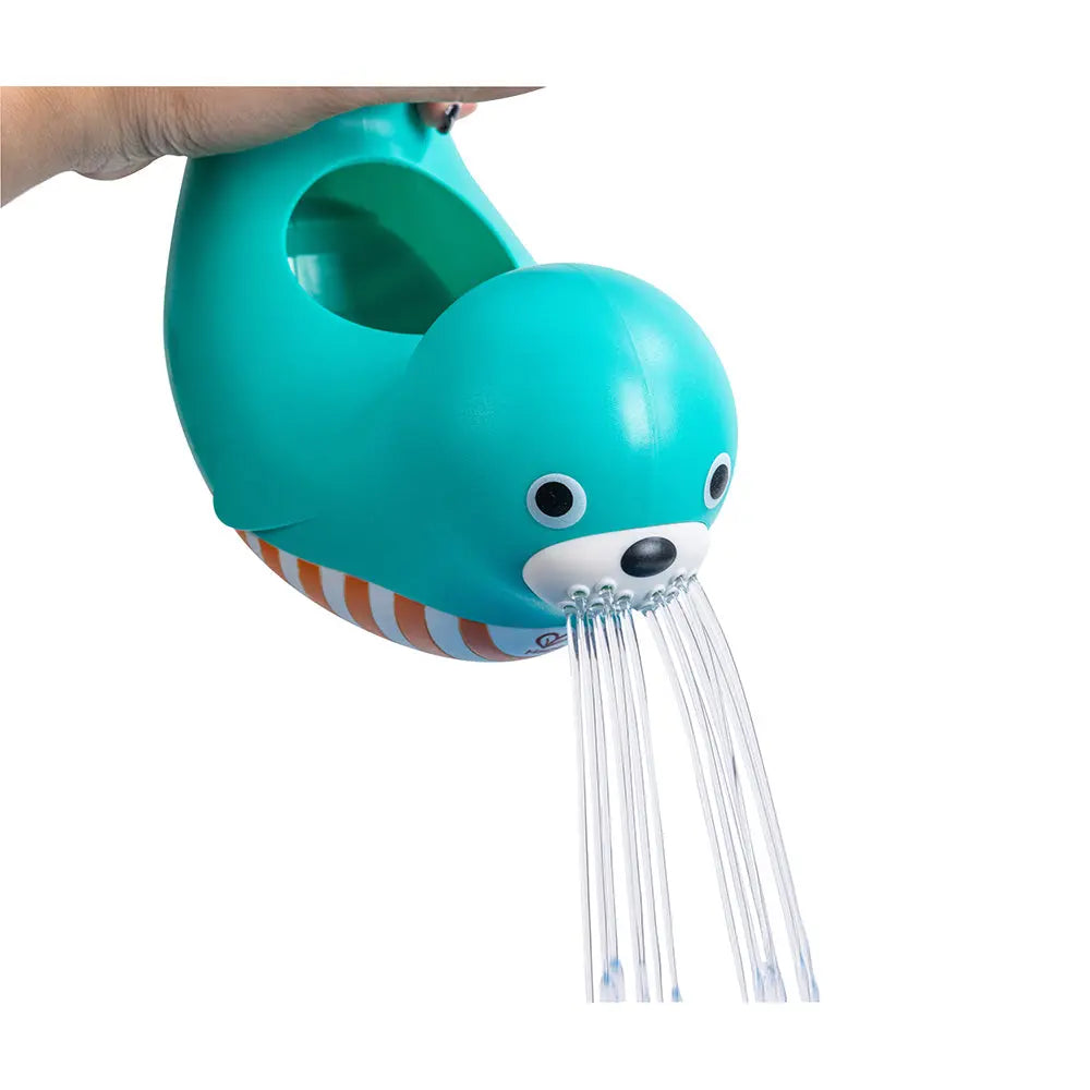 Juguete de baño Fidtoy Seal Jarra de agua para bebés Juguete para verter