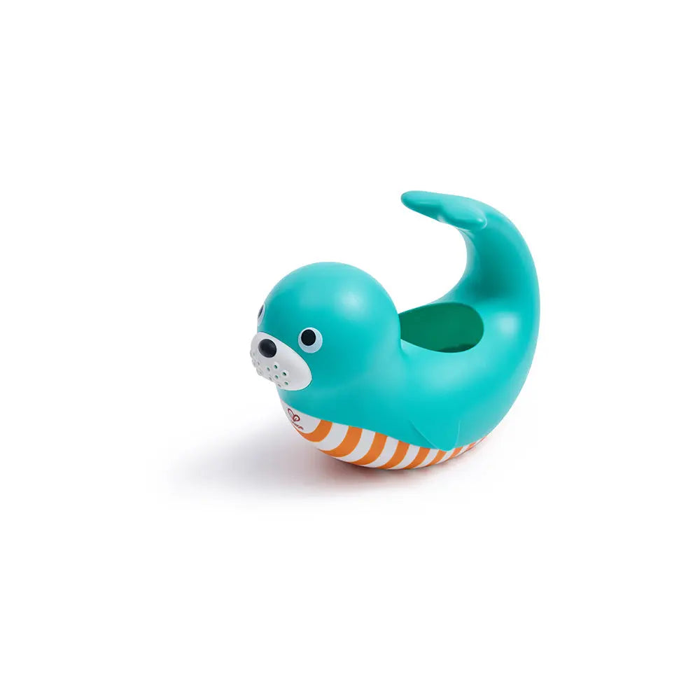 Juguete de baño Fidtoy Seal Jarra de agua para bebés Juguete para verter