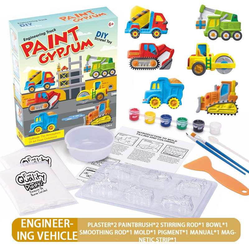 Peinture Bricolage pour Enfants en Plâtre