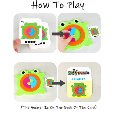 Jouet Puzzle Grenouille Montessori