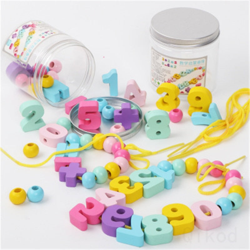 Fidtoy Montessori Wooden Sensorial Toy – Educational & Developmental Activity for Toddlers (0-3 Years), Fine Motor Skills & Sensory Learning