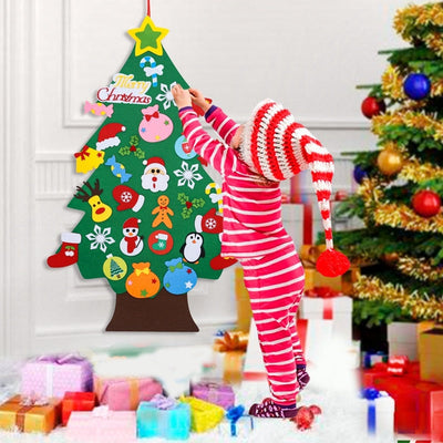 Árbol de Navidad de fieltro