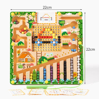 Tableau magnétique Forêt - Dénombrement et motricité fine