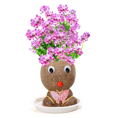 Muñeca de Planta de Interior con Flores