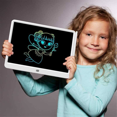 Fidtoy 15-Inch Colorful LCD Drawing Tablet – Magnetic Doodle Board for Kids 3–8