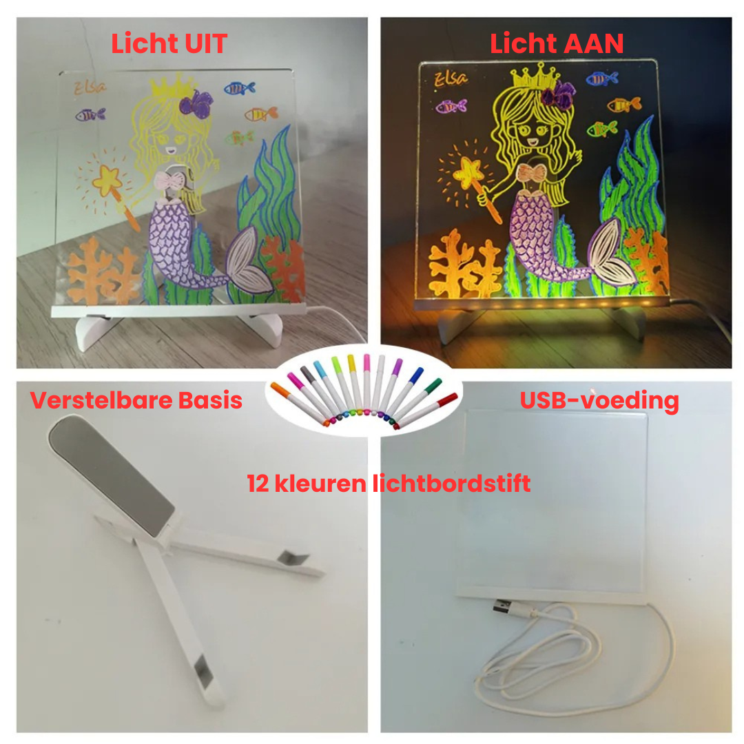 Drawing Light™ - Fantasies Lumineuses - Tableau de Dessin