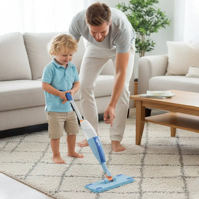 Vadrouille à pulvérisation jouet pour le nettoyage des enfants