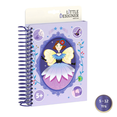 Petite styliste - Club magique | Stylisme avec tissus, autocollants d'accessoires, couleurs