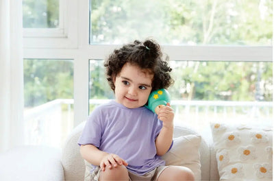 Juguete Fidtoy Concha Musical para Niños Pequeños Juguete Grabador de Sonido