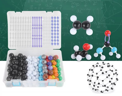 Fidtoy 259 Piece Molecular Chemistry Model Set for Students Organic Inorganic STEM Learning Kit Age 6+