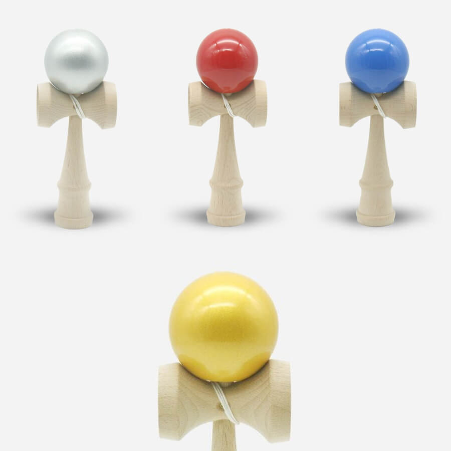 Fidtoy Kendama Classique Jouet en Bois d'Adresse pour Enfants