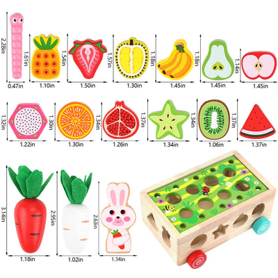 Juego Montessori Cosecha de la Granja