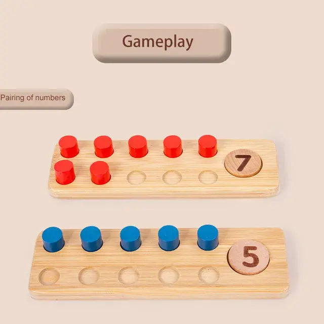 Montessori Number Cognition Math Counting Toy