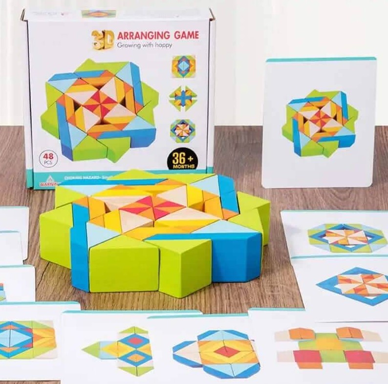 Rompecabezas de Mandala Montessori