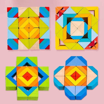 Rompecabezas de Mandala Montessori