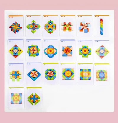 Rompecabezas de Mandala Montessori