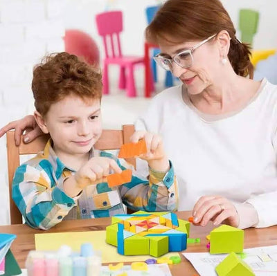 Rompecabezas de Mandala Montessori