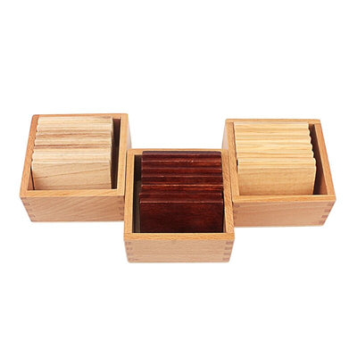 Fidtoy Baric Tablets Montessori Sensorial Wooden Toy