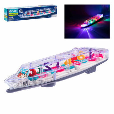 Le Bateau à Vapeur Son et Lumière Number Gear pour enfants - 868