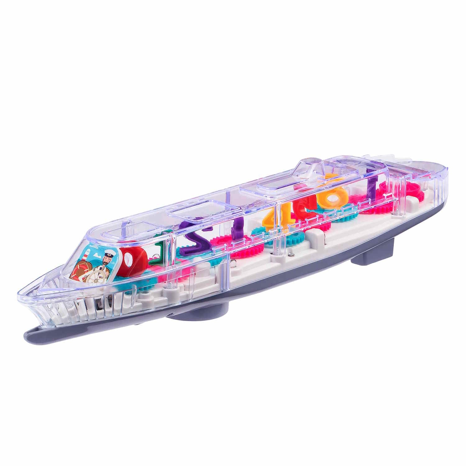 Le Bateau à Vapeur Son et Lumière Number Gear pour enfants - 868